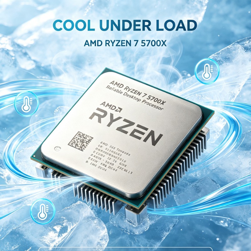 Amd Cpu Ryzen 7 - AM4 Sistem Yedek İşlemci AMD Ryzen