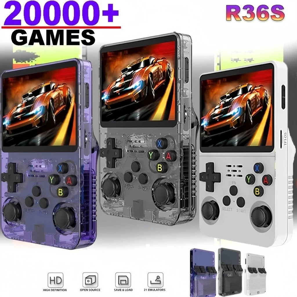 Retro Gaming Xbox One - Mini R36S Retro El Oyun Konsolu