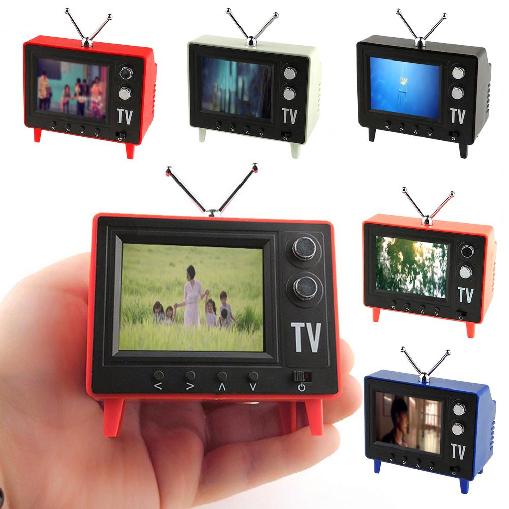 Retro Gaming Tv - Mini Karikatür TV, Tip-C Şarj Edilebilir