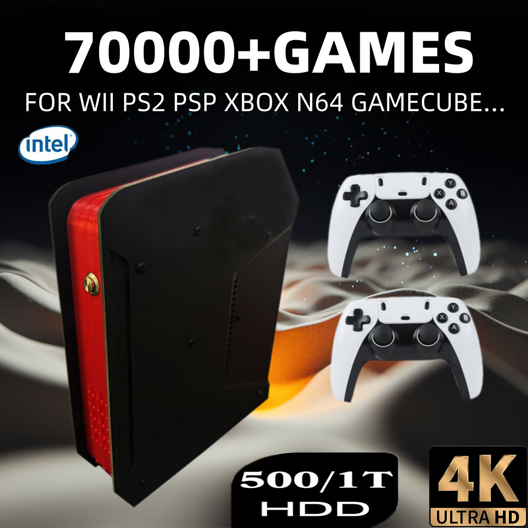 Retro Gaming Tv - X4 Retro video oyunu konsolu 1T