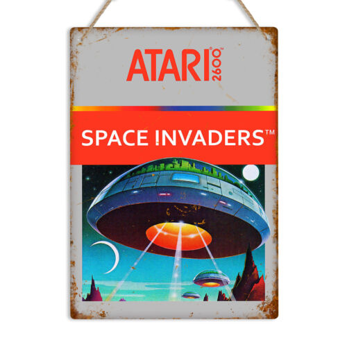 Retro Gaming Space - 2600 SPACE INVADERS Retro Oyun Metal