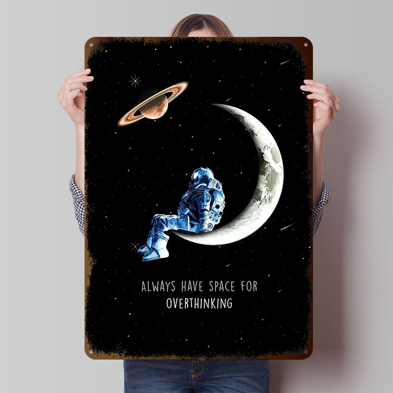 Retro Gaming Space - Çok Düşünenler İçin Uzay Temalı Teneke
