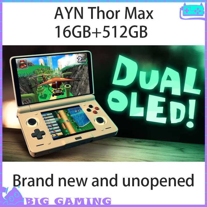 Retro Gaming Xbox One - AYN Thor Max 16GB+512GB Katlanabilir El