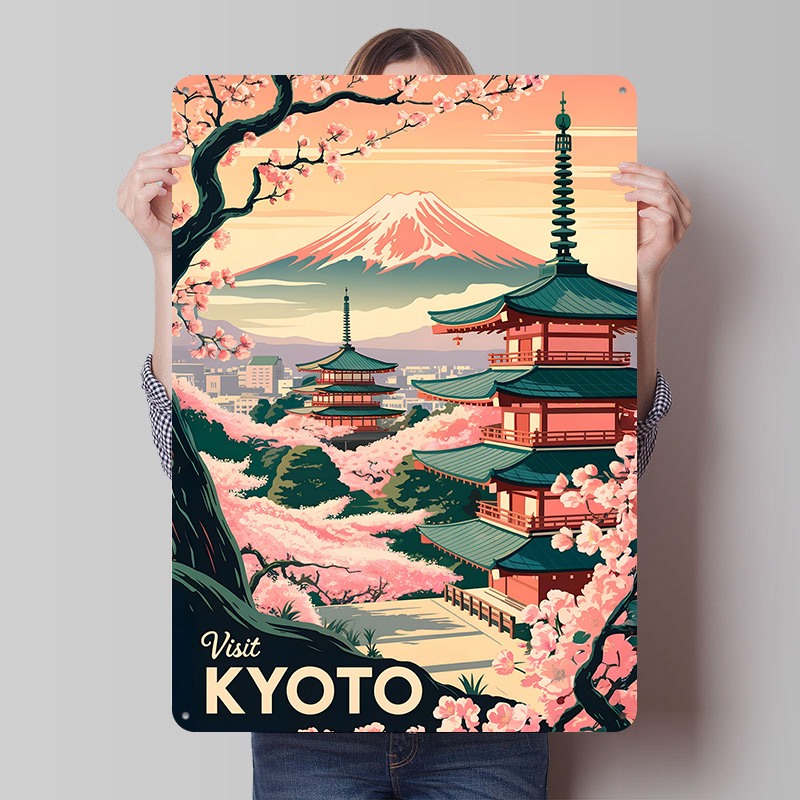 Retro Gaming Kyoto - Kiyot'u Ziyaret Edin: Japon Manzarası Metal