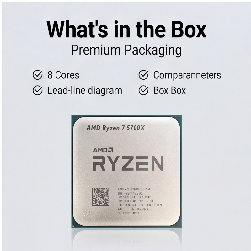 AM4 Sistem Yedek İşlemci AMD R - Amd Cpu Ryzen 7 incelemesi ve fiyatı