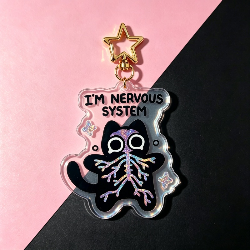 Nervous System Kedi Akrilik An - Retro Gaming Keychain incelemesi ve fiyatı