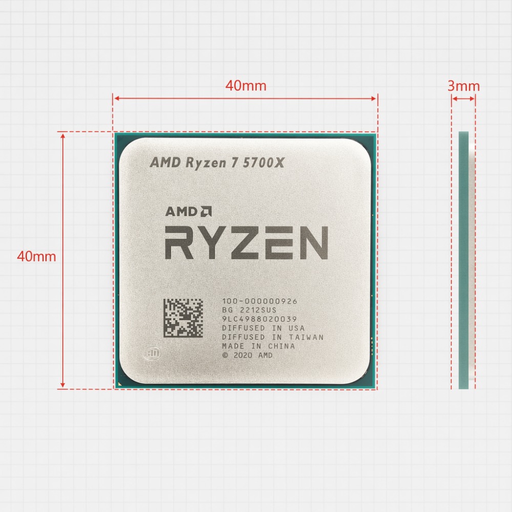 7NM AMD Ryzen 7 5700X AM4 İşle - Amd Cpu Ryzen 7 incelemesi ve fiyatı