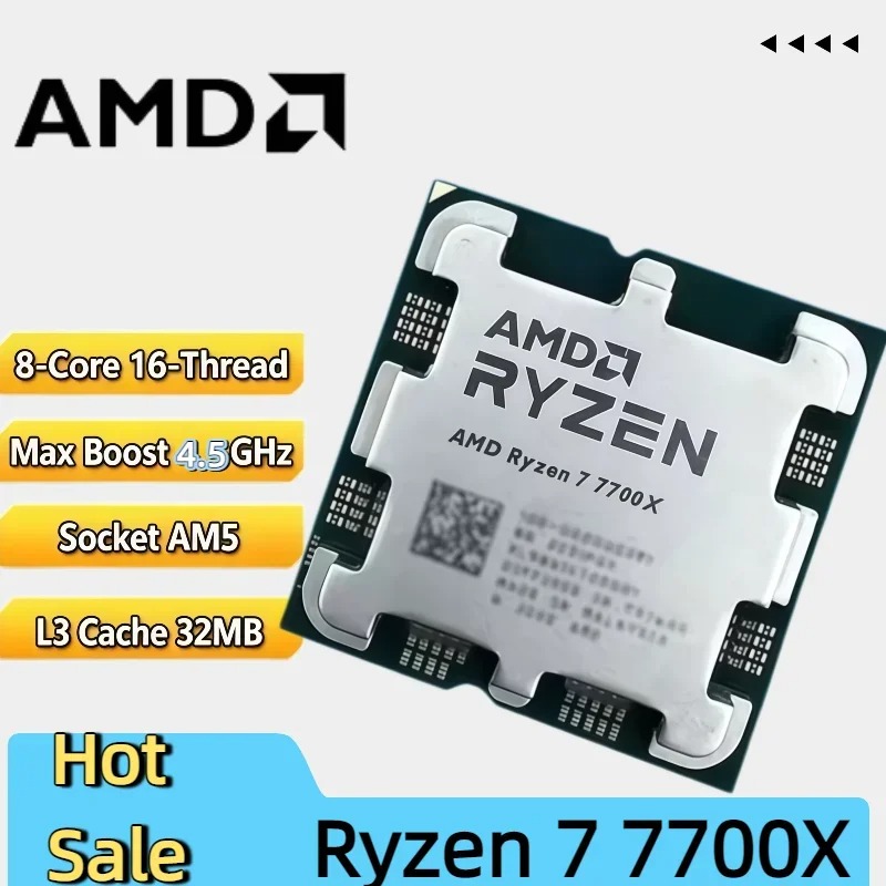 AMD Ryzen 7 7700X R7 7700X CPU - Amd Cpu Ryzen 7 incelemesi ve fiyatı