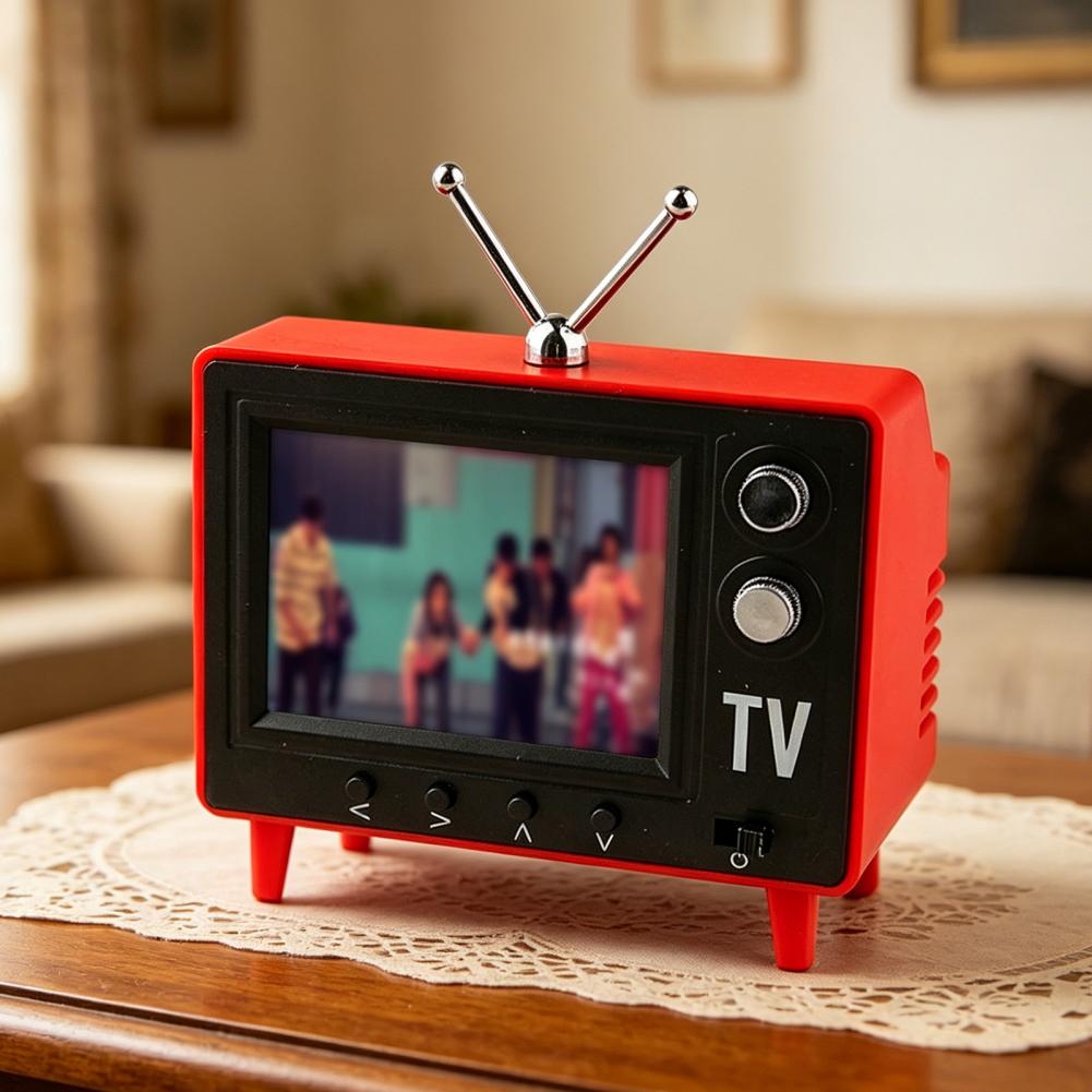 Mini Karikatür TV, Tip-C Şarj  - Retro Gaming Tv incelemesi ve fiyatı