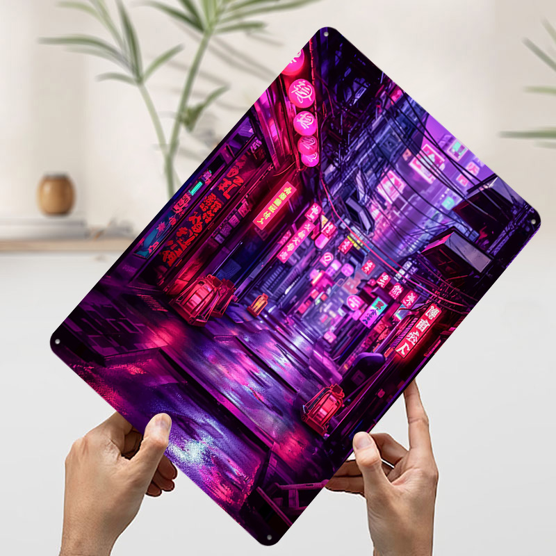 Tokyo Nights Cyberpunk Posteri - Retro Gaming Tokyo incelemesi ve fiyatı