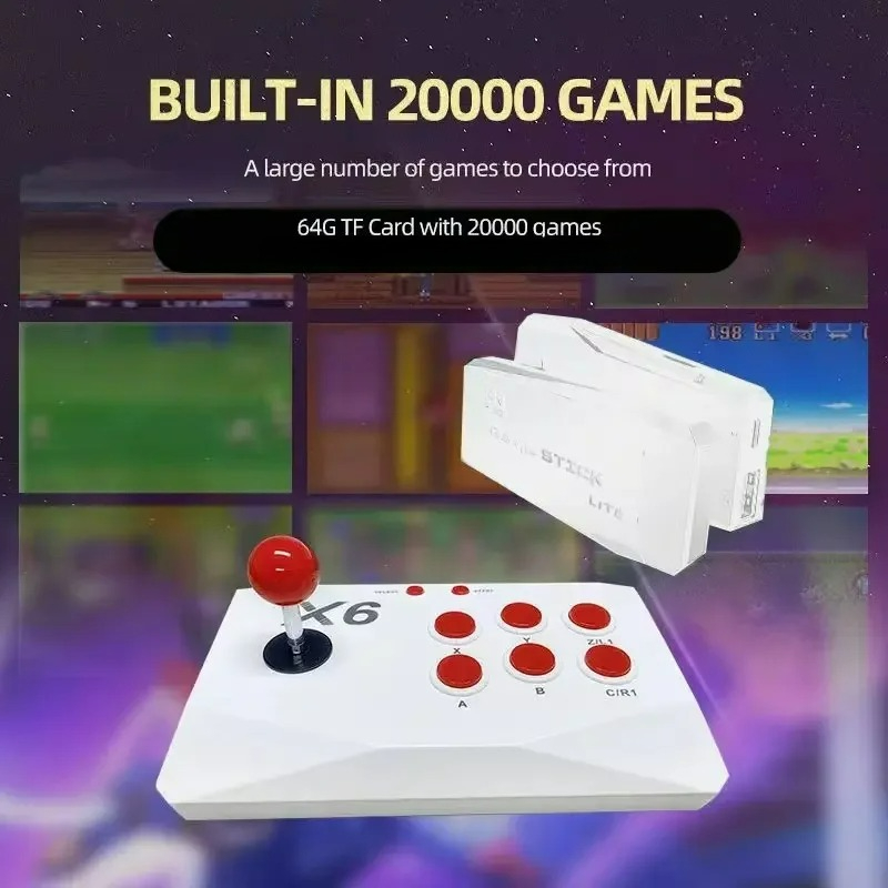 Yeni X6 Video Oyun Konsolu 4K  - Retro Gaming Tv incelemesi ve fiyatı