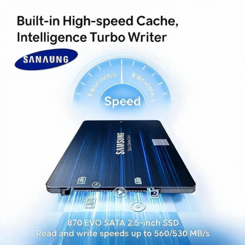 Orijinal SSD Samsung 870EVO ka - Samsung Ssd Evo 870 incelemesi ve fiyatı