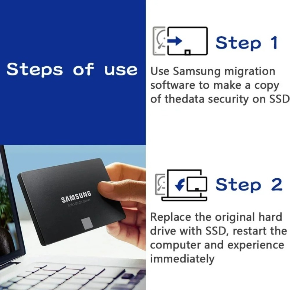 Orijinal SSD Samsung 870EVO ka - Samsung Ssd Evo 870 incelemesi ve fiyatı