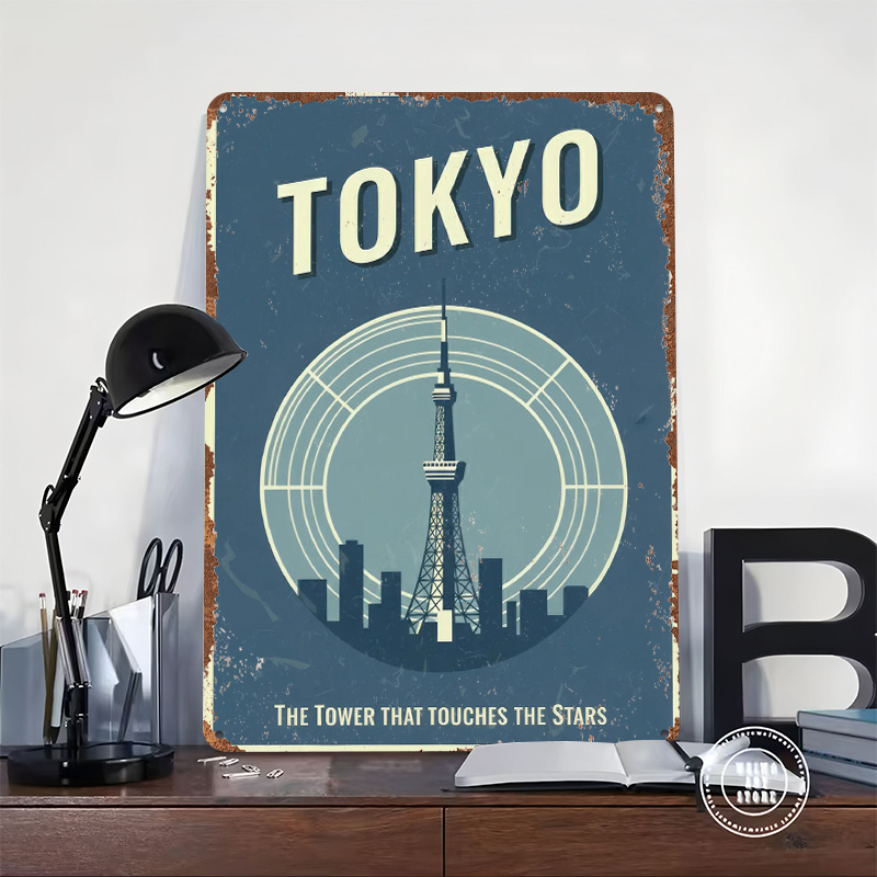 Tokyo Kulesi Vintage Seyahat B - Retro Gaming Tokyo incelemesi ve fiyatı