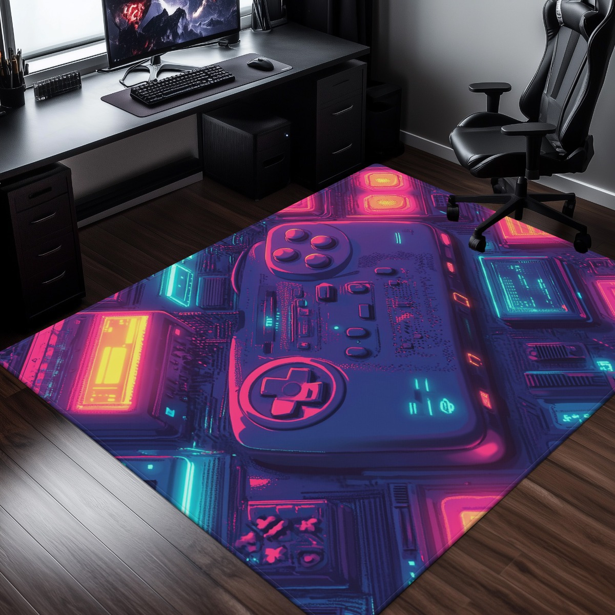 Neon Oyuncu Halısı – Retro Oyu - Retro Gaming Space incelemesi ve fiyatı