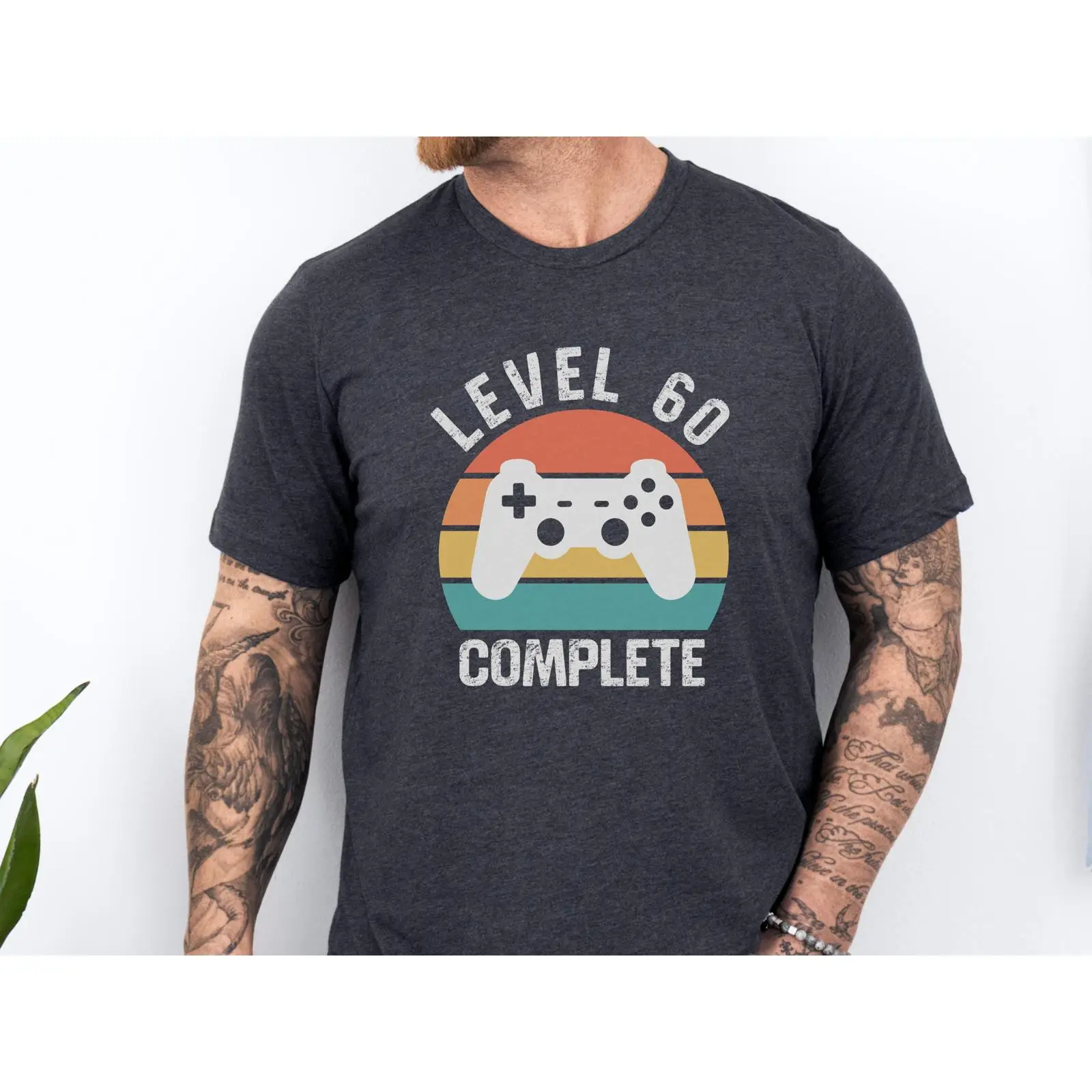 Seviye 60 Tamamlanmış Tişört R - Retro Gaming Achievements incelemesi ve fiyatı