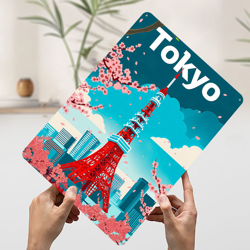 Tokyo Seyahat Teneke Poster Öz - Retro Gaming Tokyo incelemesi ve fiyatı
