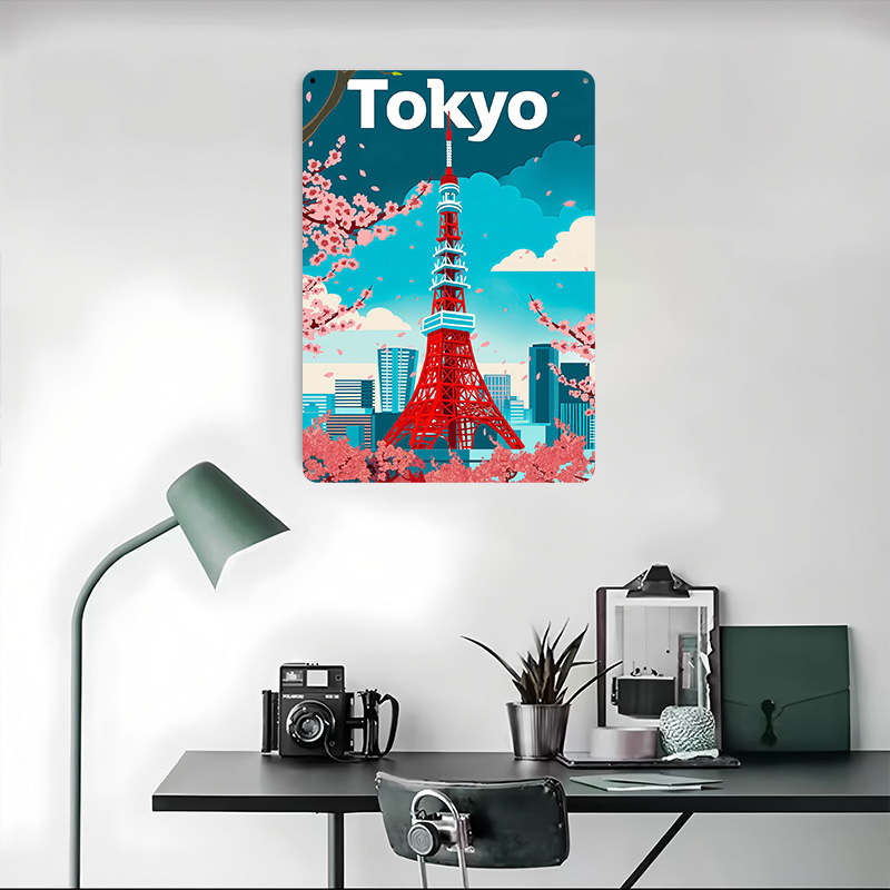 Tokyo Seyahat Teneke Poster Öz - Retro Gaming Tokyo incelemesi ve fiyatı