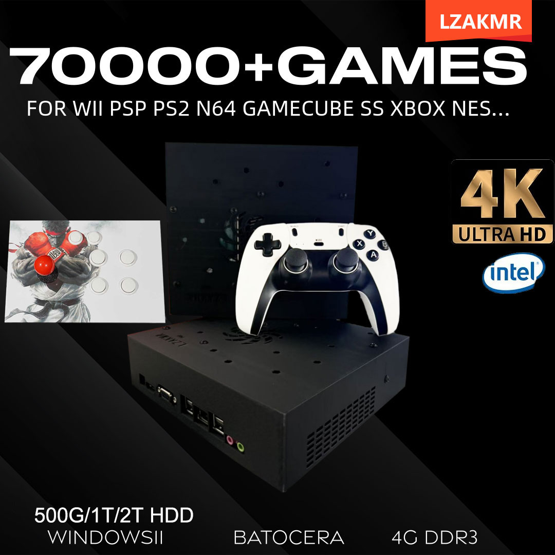 Retro Oyun Konsolu 70000+ Oyun - Retro Gaming Tv incelemesi ve fiyatı