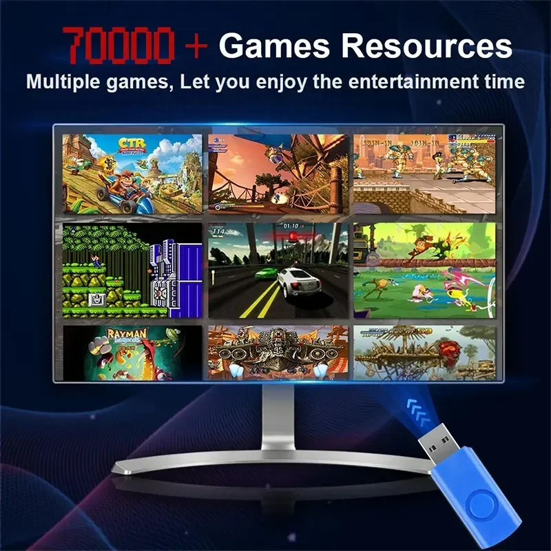 Retro Oyun Konsolu 70000+ Oyun - Retro Gaming Tv incelemesi ve fiyatı