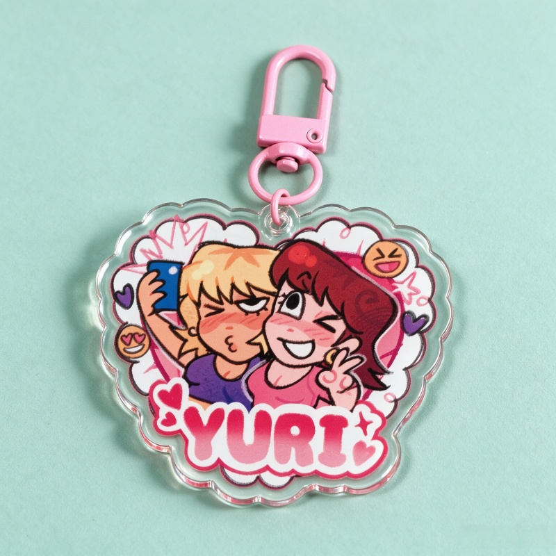 Yuri Time Akrilik Anahtarlık S - Retro Gaming Keychain incelemesi ve fiyatı
